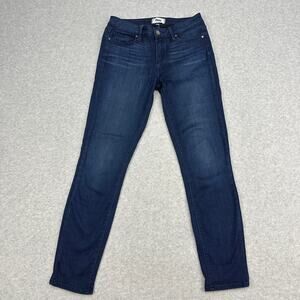 Paige Verdugo Ankle Jeans WMNS Size 27 Dark Blue Wash Denim Skinny Fit Stretchy